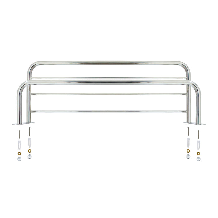 24" Commercial Grade Towel Rack - SS304 - Polished Chrome