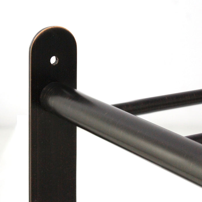 24" Commercial Grade Towel Rack - SS304 - Rubbed Bronze