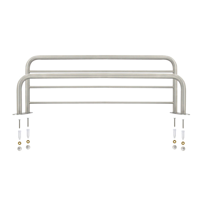 24" Commercial Grade Towel Rack - SS304 - Satin Nickel