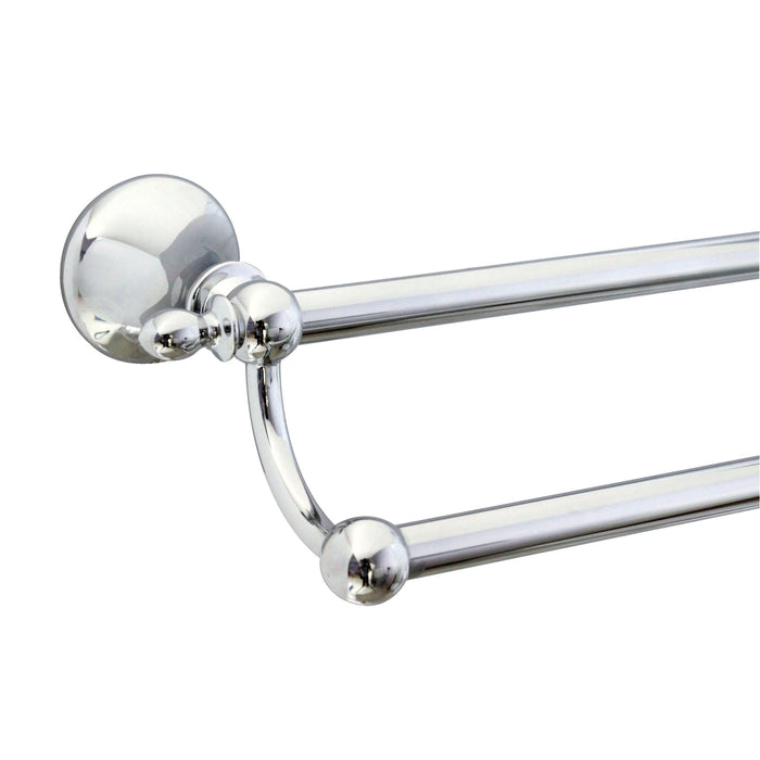 24" Double Towel Bar - Antica Series - Polished Chrome