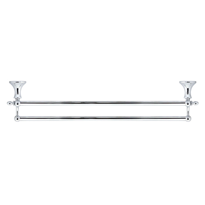 24" Double Towel Bar - Antica Series - Polished Chrome