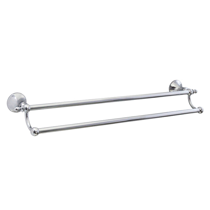 24" Double Towel Bar - Antica Series - Polished Chrome
