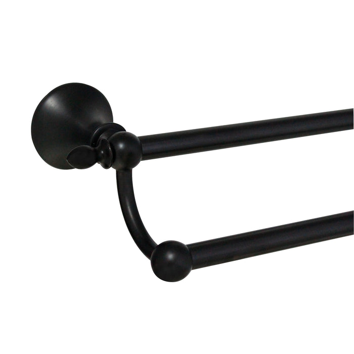 24" Double Towel Bar - Antica Series - Rubbed Bronze