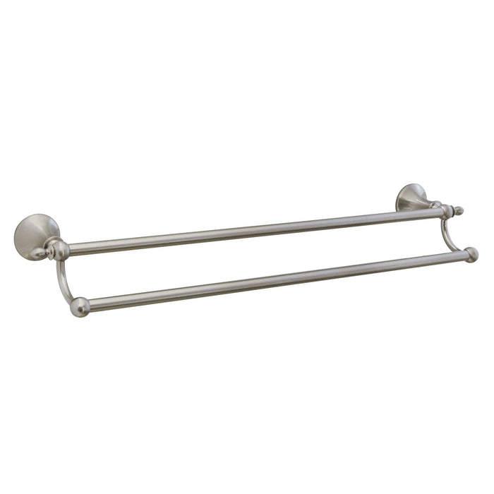 24" Double Towel Bar - Antica Series - Satin Nickel