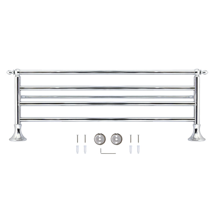 24" Towel Rack - Antica Series - Polished Chrome