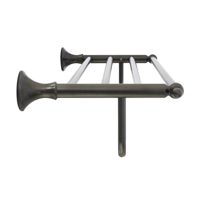 24" Towel Rack - Antica Series - Rubbed Bronze