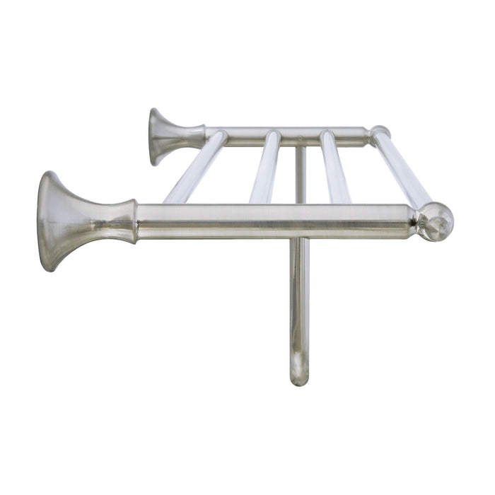 24" Towel Rack - Antica Series - Satin Nickel