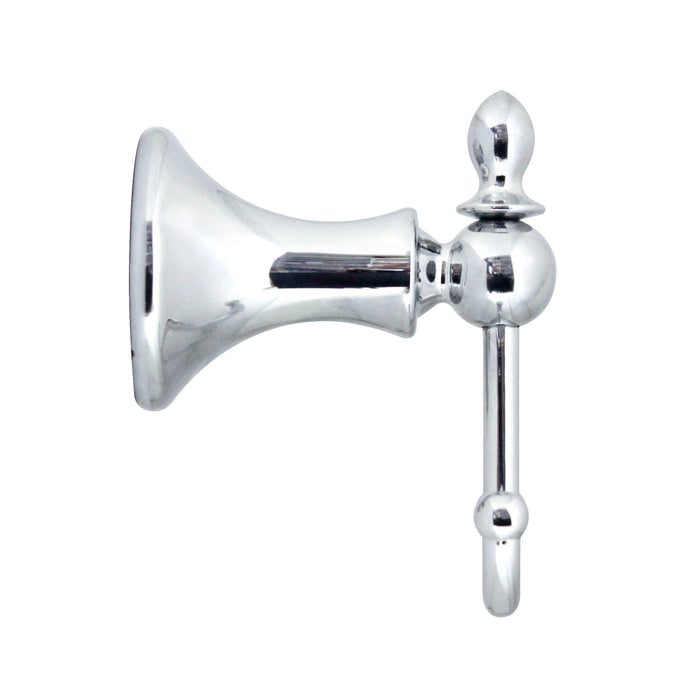 Double Robe & Towel Hook - Antica Series - Polished Chrome