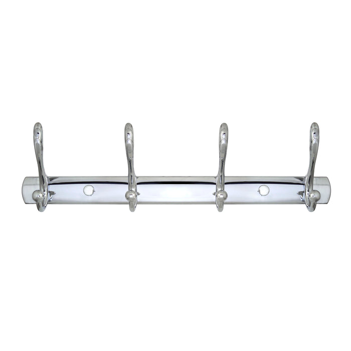 Four Pronged Robe & Towel Hook - Polished Chrome