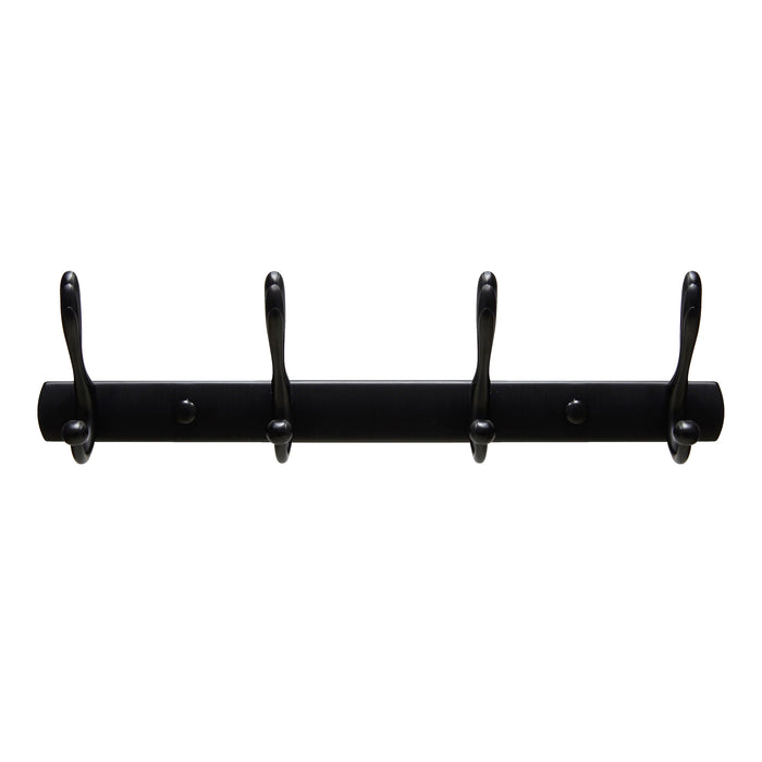 Four Pronged Robe & Towel Hook - Rubbed Bronze
