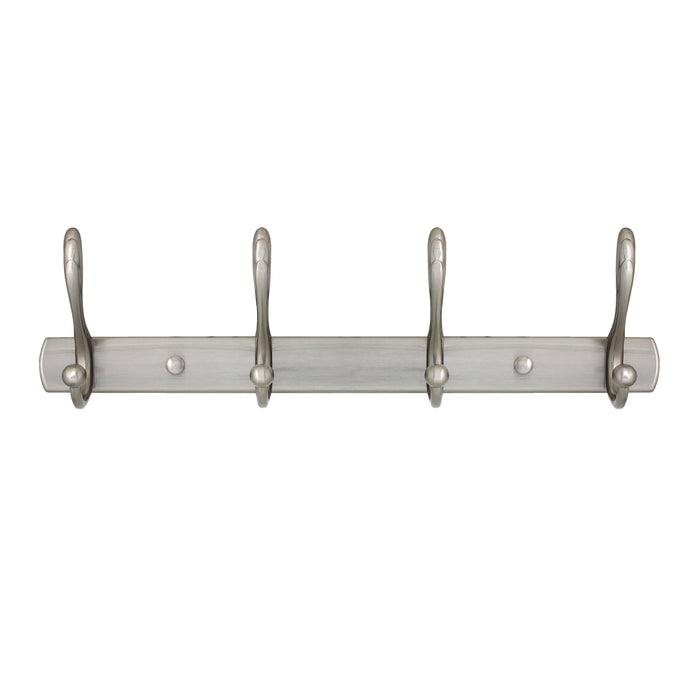 Four Pronged Robe & Towel Hook - Satin Nickel