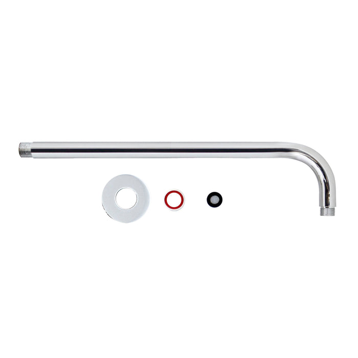 15" STRAIT Shower Arm - Polished Chrome