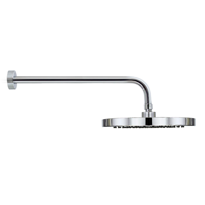 10" Rain Shower Head with 15" STRAIT Shower Arm - Polished Chrome