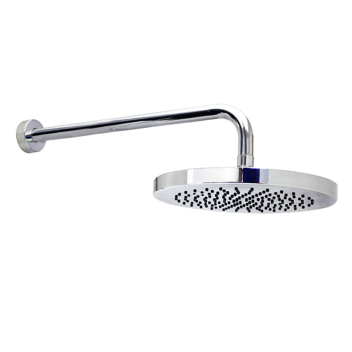 10" Rain Shower Head with 15" STRAIT Shower Arm - Polished Chrome