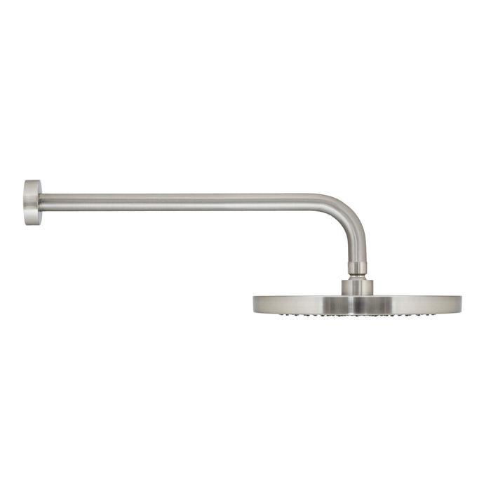 10" Rain Shower Head with 15" STRAIT Shower Arm - Satin Nickel
