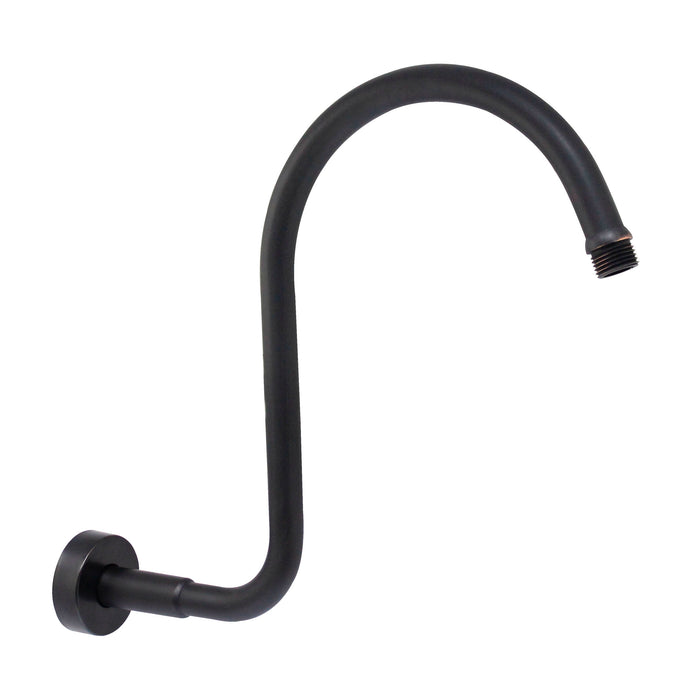 Gooseneck "S" Shower Arm - Rubbed Bronze