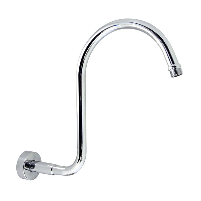 Gooseneck "S" Shower Arm - Polished Chrome