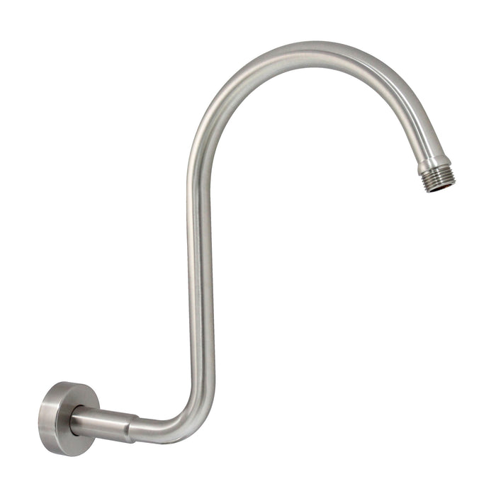Gooseneck "S" Shower Arm - Satin Nickel