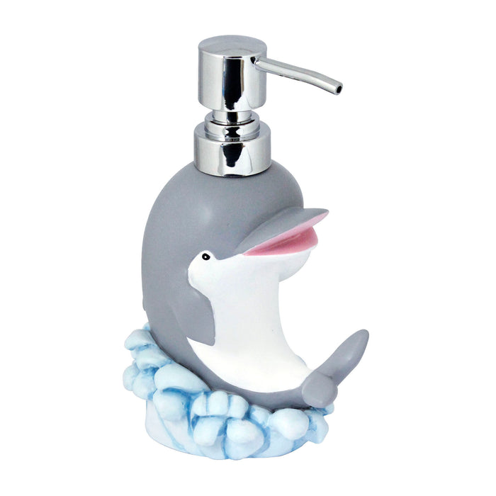 KIDS Four Piece Bathroom Accessories Set - DOLPHIN