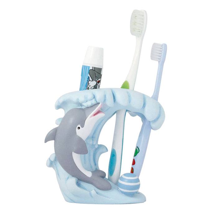 KIDS Four Piece Bathroom Accessories Set - DOLPHIN