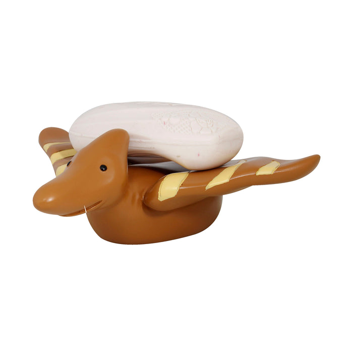 KIDS Four Piece Bathroom Accessories Set - DINOSAUR