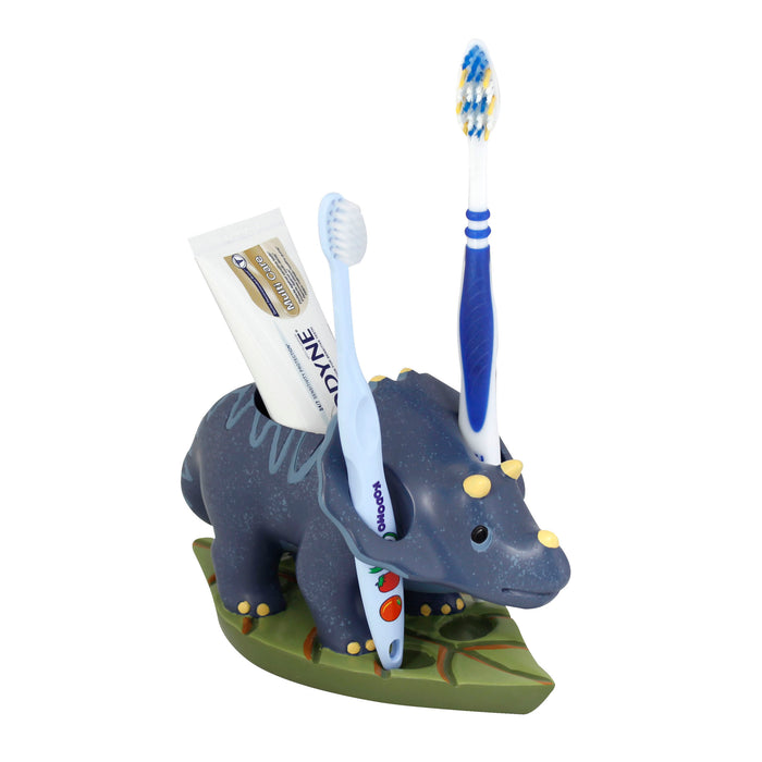 KIDS Four Piece Bathroom Accessories Set - DINOSAUR