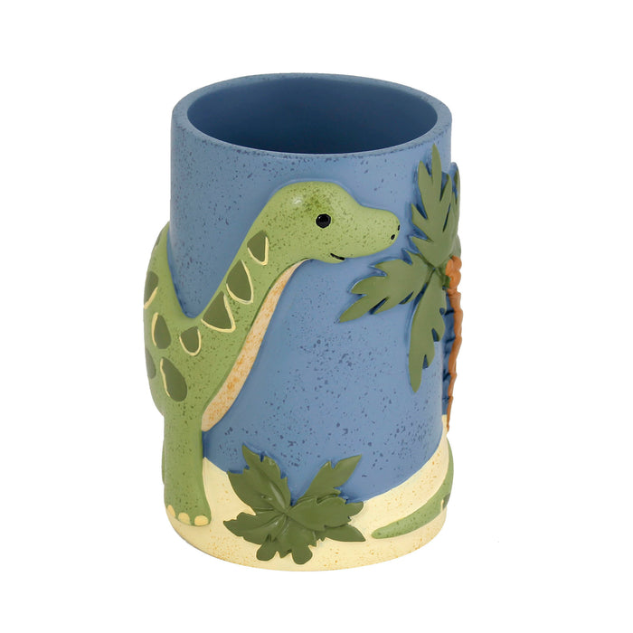 KIDS Four Piece Bathroom Accessories Set - DINOSAUR