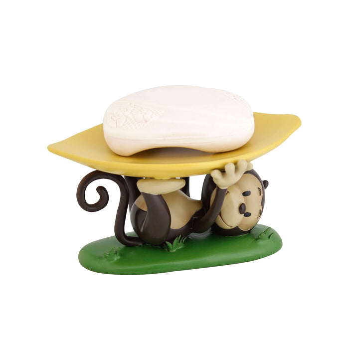 KIDS Four Piece Bathroom Accessories Set - MONKEY