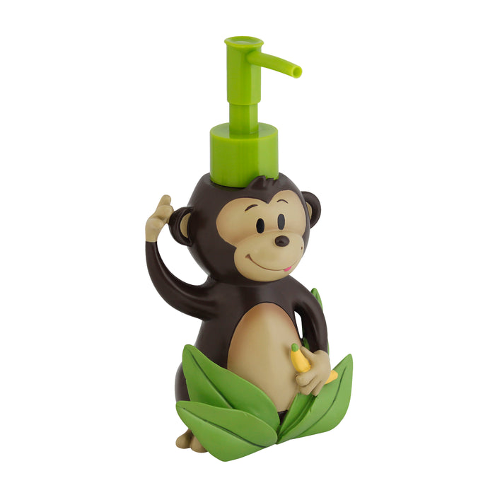 KIDS Four Piece Bathroom Accessories Set - MONKEY