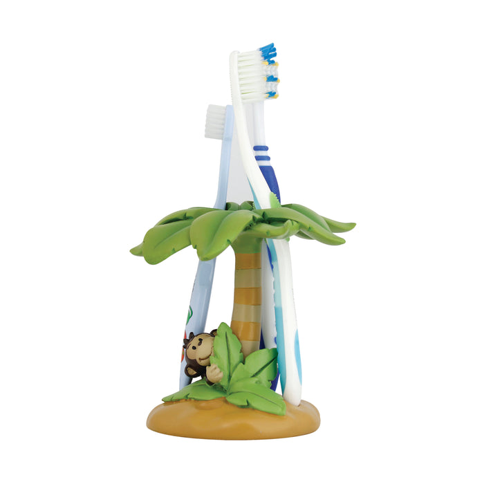 KIDS Four Piece Bathroom Accessories Set - MONKEY
