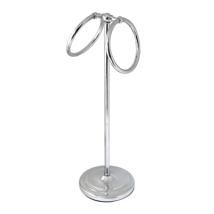 17" Counter Top Towel Ring - Polished Chrome