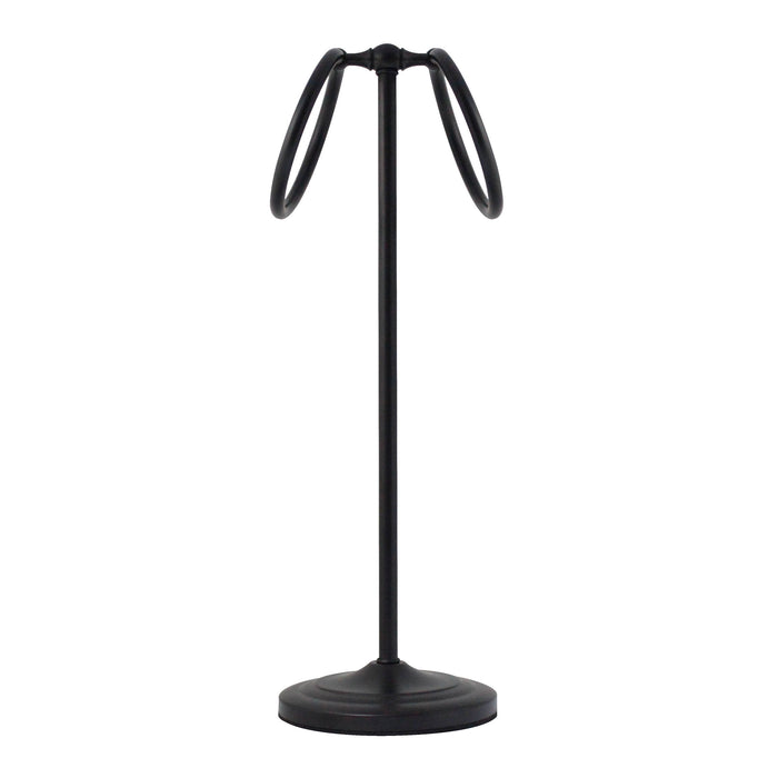 17" Counter Top Towel Ring - Rubbed Bronze