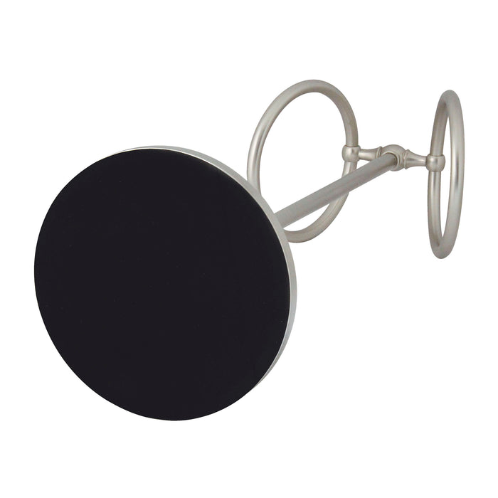 17" Counter Top Towel Ring - Satin Nickel