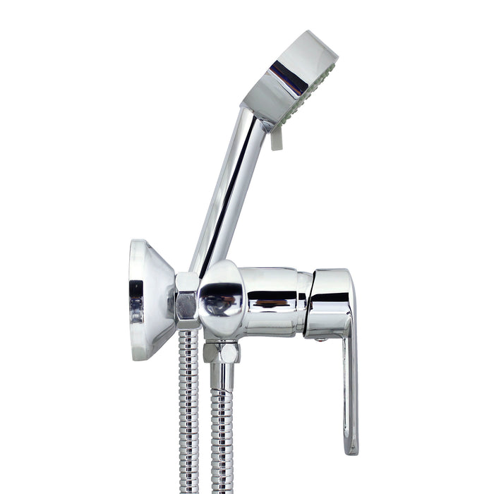 European Modern Style Shower Mixer with Hand Shower Set - Lift Handle