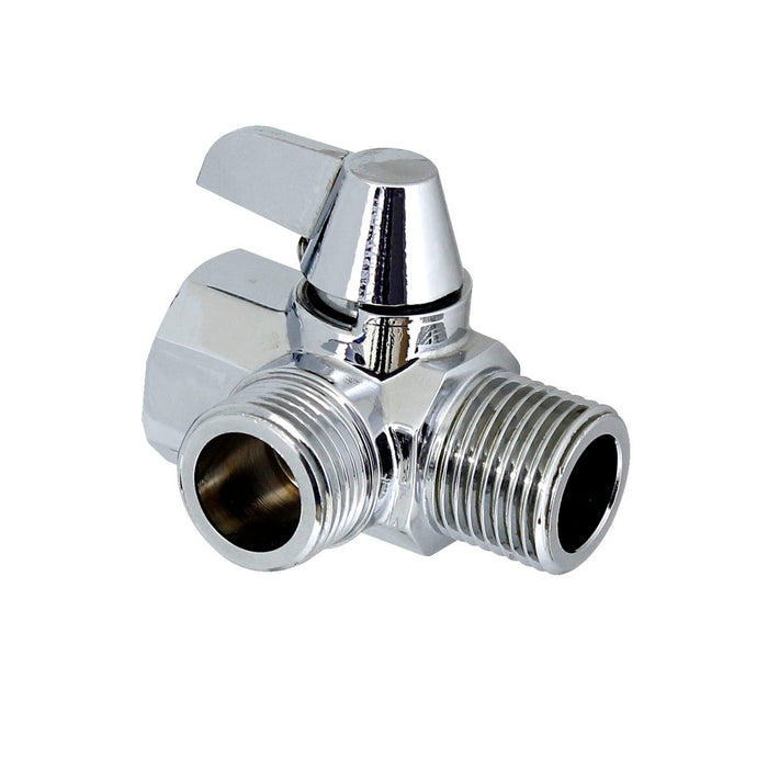 Shower Arm Mounted Diverter Valve - Polished Chrome