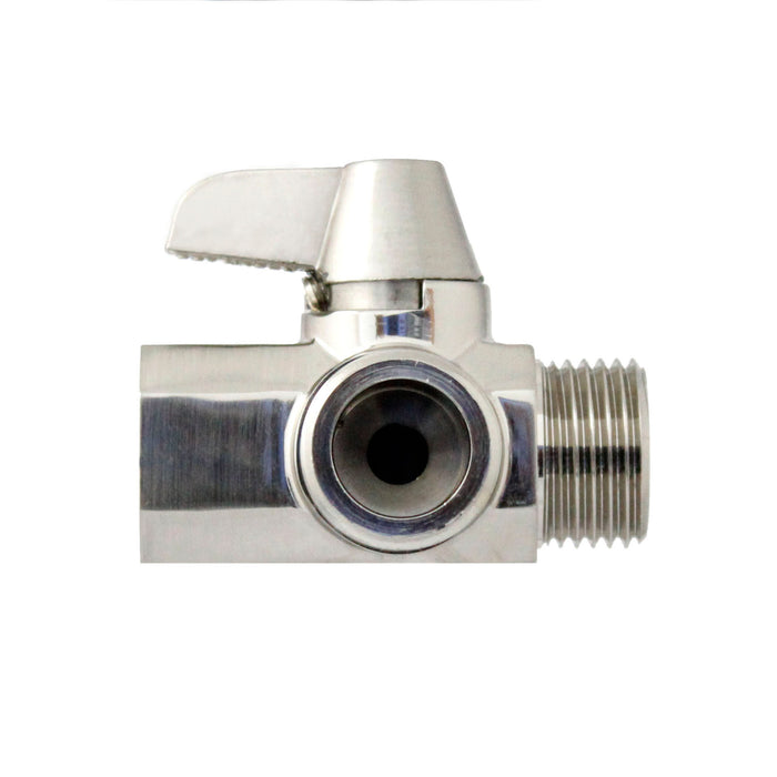 Shower Arm Mounted Diverter Valve - Satin Nickel