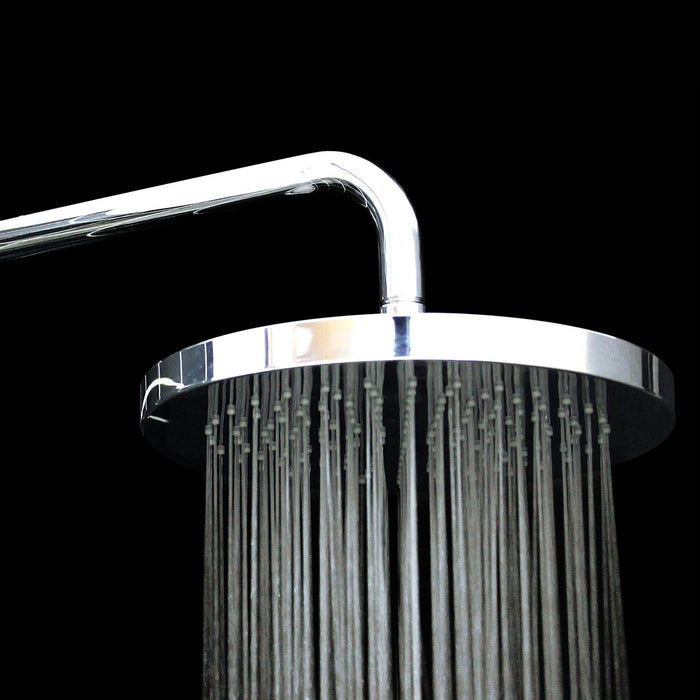 10" Rain Shower Head - Round - Polished Chrome