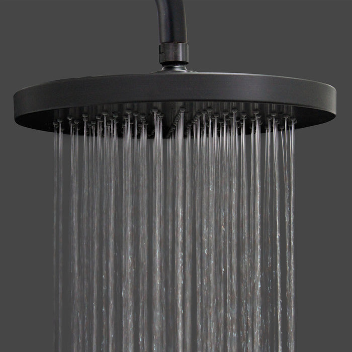 10" Rain Shower Head - Round - Rubbed Bronze