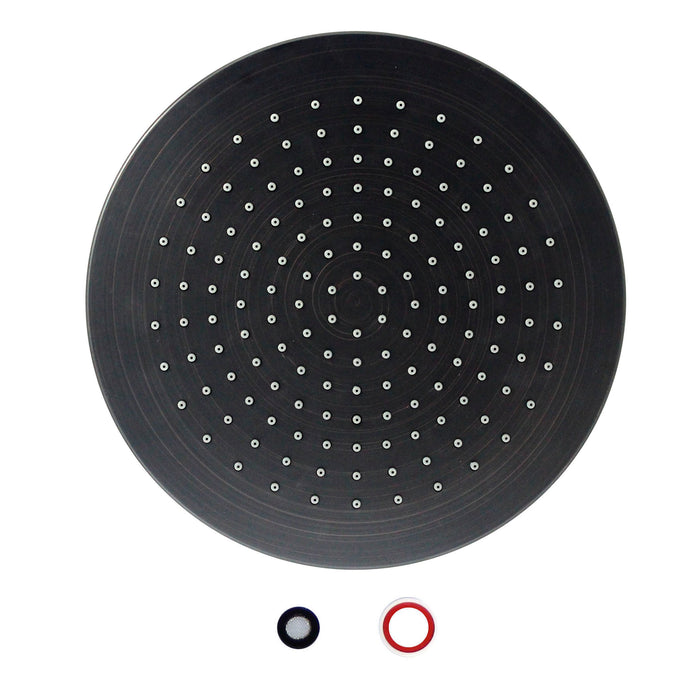 10" Rain Shower Head - Round - Rubbed Bronze