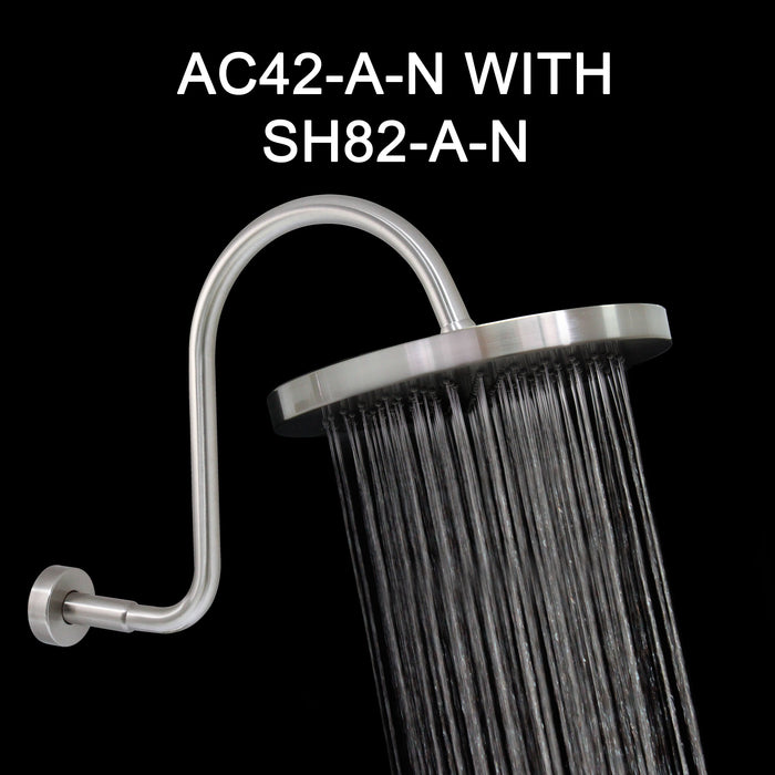 10" Rain Shower Head - Round - Satin Nickel
