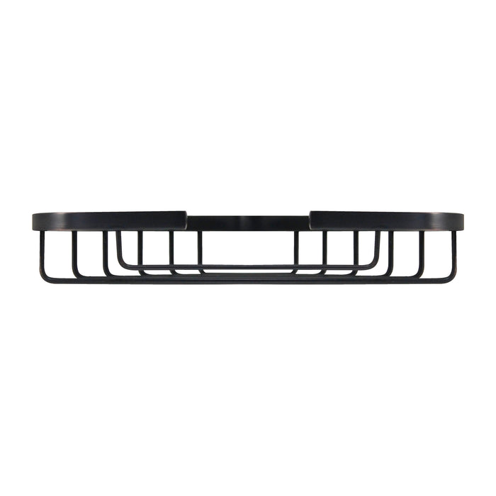 6" x 6" LARGE Corner Soap Basket - SS304 - Rubbed Bronze