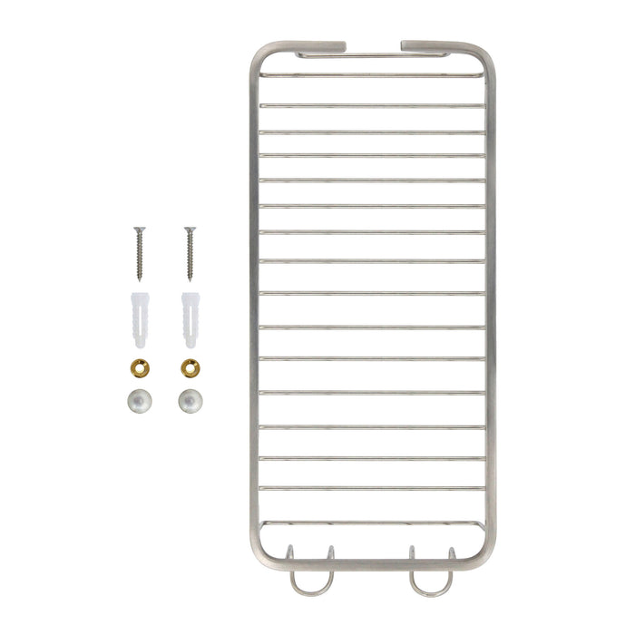 11" LARGE Soap and Bottle Shower Basket - SS304 - Satin Nickel