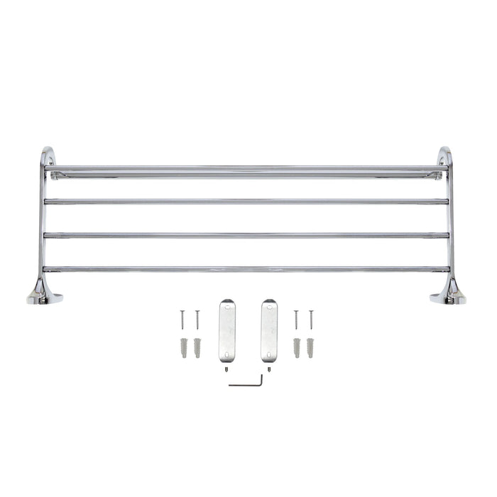 24" Towel Rack - Polished Chrome
