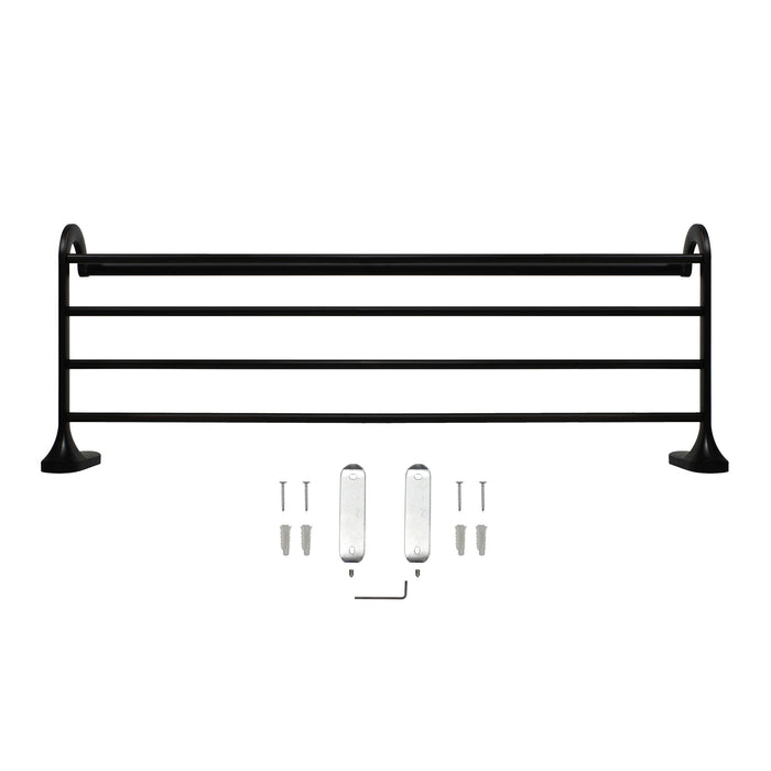 24" Towel Rack - Rubbed Bronze