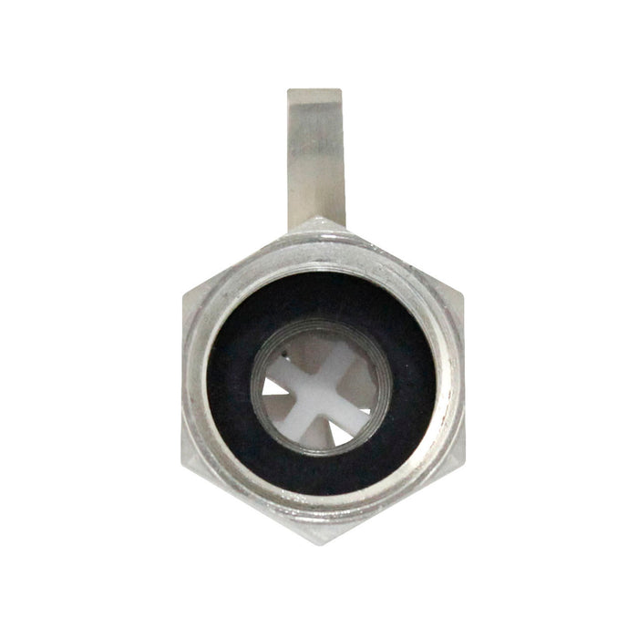 Volume Control and Shut Off Valve - Satin Nickel