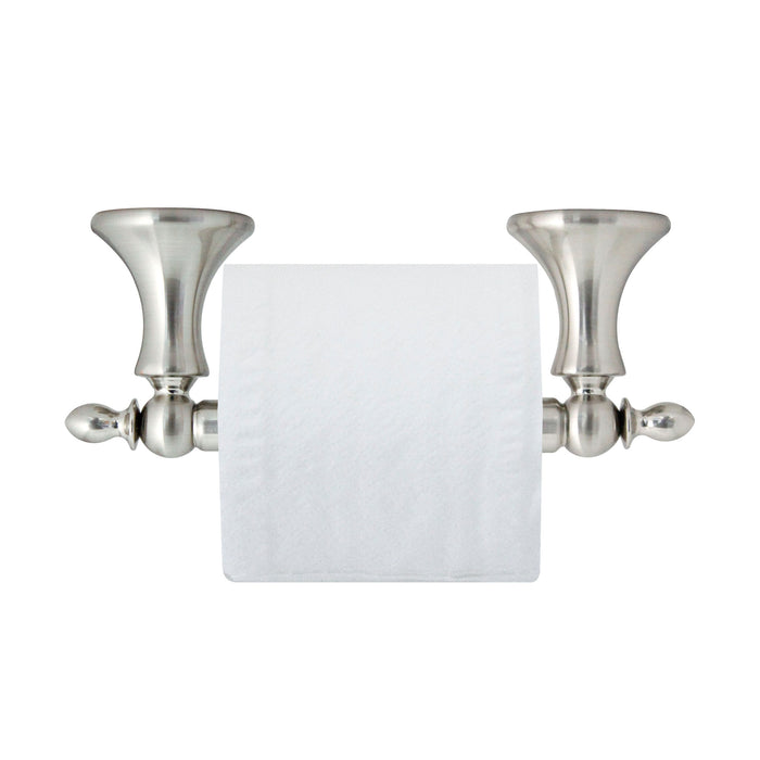 Toilet Paper Holder with Stainless Steel Roller - Antica Series - Satin Nickel