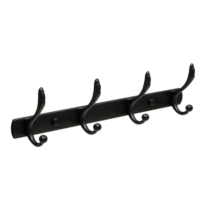 Four Pronged Robe & Towel Hook - Rubbed Bronze