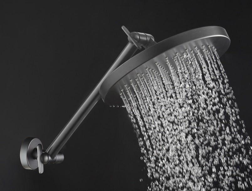 10" Rain Shower Head with 17" ADJUSTABLE Shower Arm - Rubbed Bronze