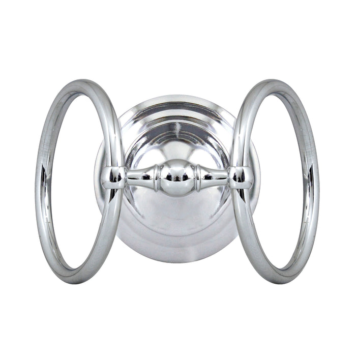 17" Counter Top Towel Ring - Polished Chrome