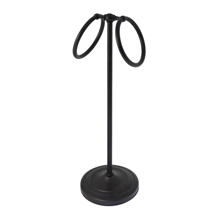 17" Counter Top Towel Ring - Rubbed Bronze
